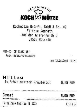 fftt Hffner Kochmtze Restaurant